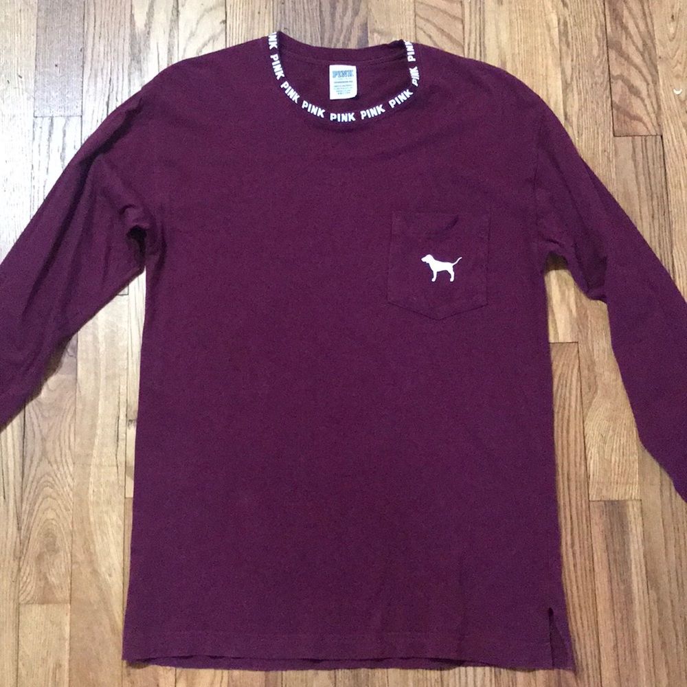 VS Pink long sleeve top